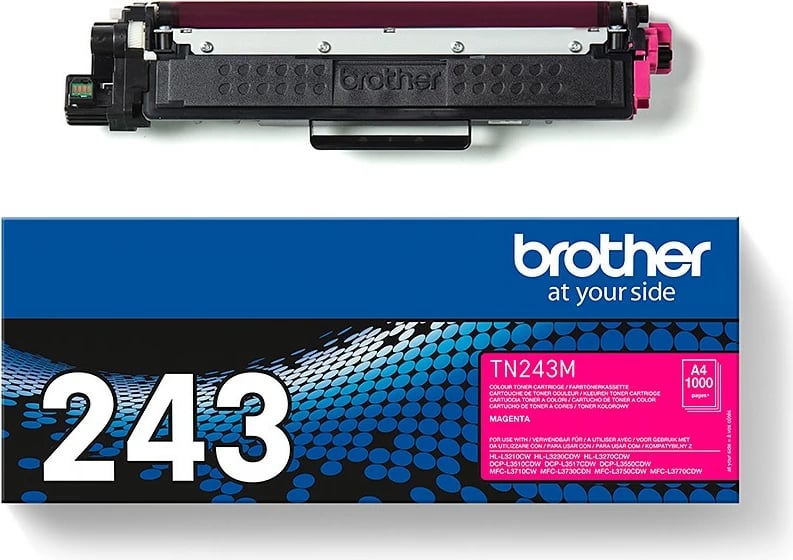 Toner Brother TN-243M, 1000 faqe, Magenta, 1 copë