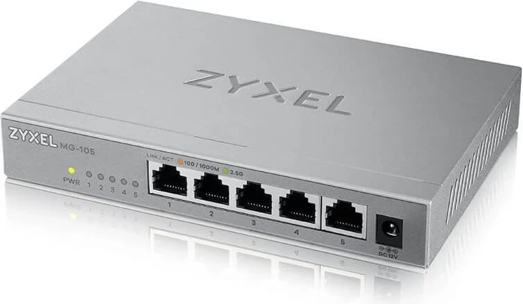 Switch Zyxel MG-105, Steel