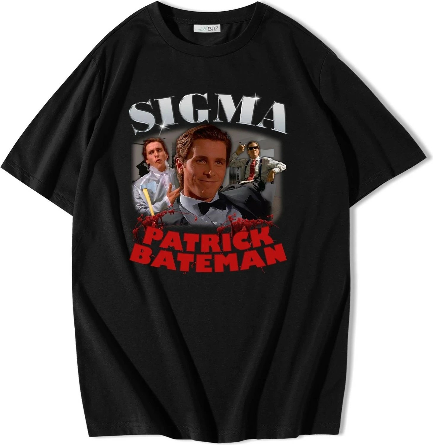 Maicë BRZ Collection Sigma Patrick Bateman për meshkuj, e zezë