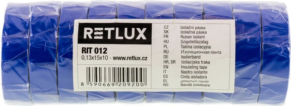 Shirit izolues RETLUX RIT 012, 10 copë, 0,13X15X10mm