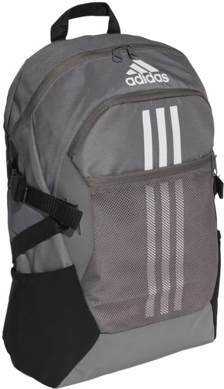 Çanta shpine për stërvitje dhe shkollë adidas Tiro BP GH7262, për meshkuj dhe fëmijë, gri