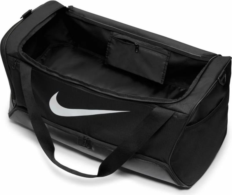 Çantë sportive Nike Brasilia 9.5 për meshkuj dhe femra, e zezë