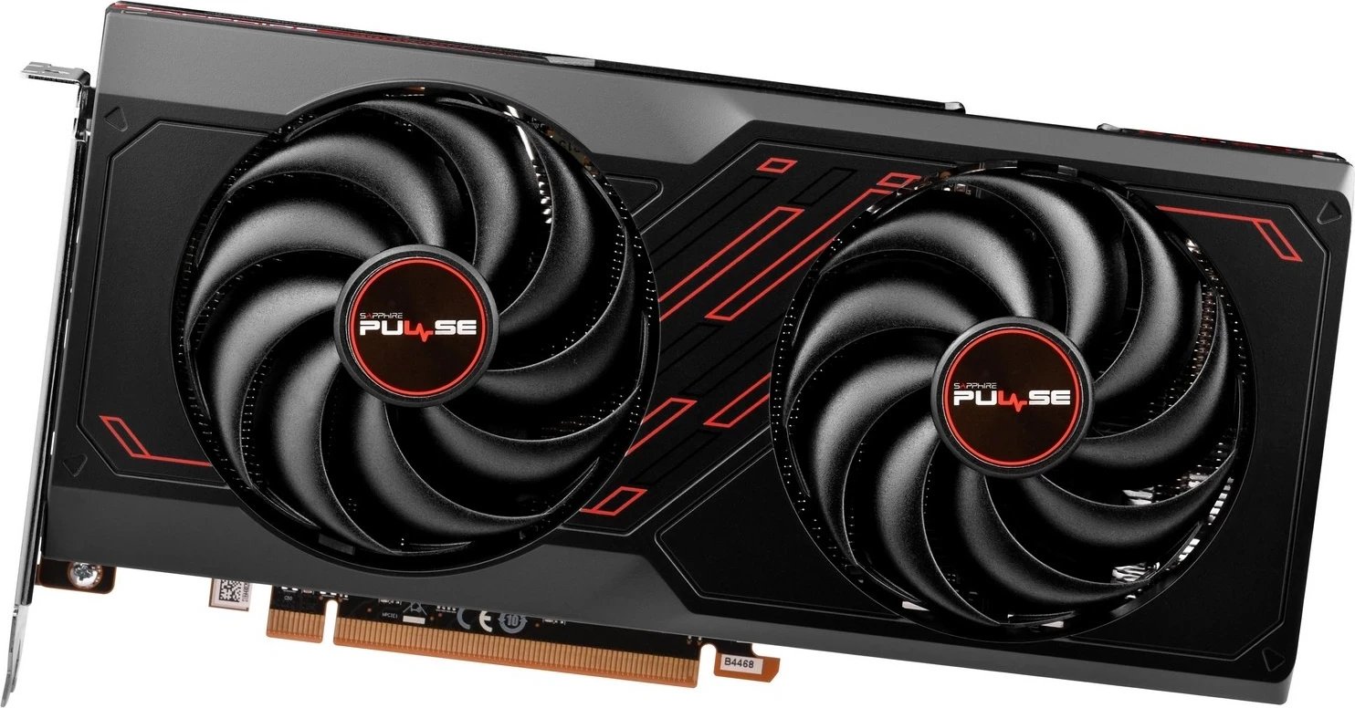 Kartelë grafike Sapphire Radeon RX 7600 Pulse 8GB OC, e zezë