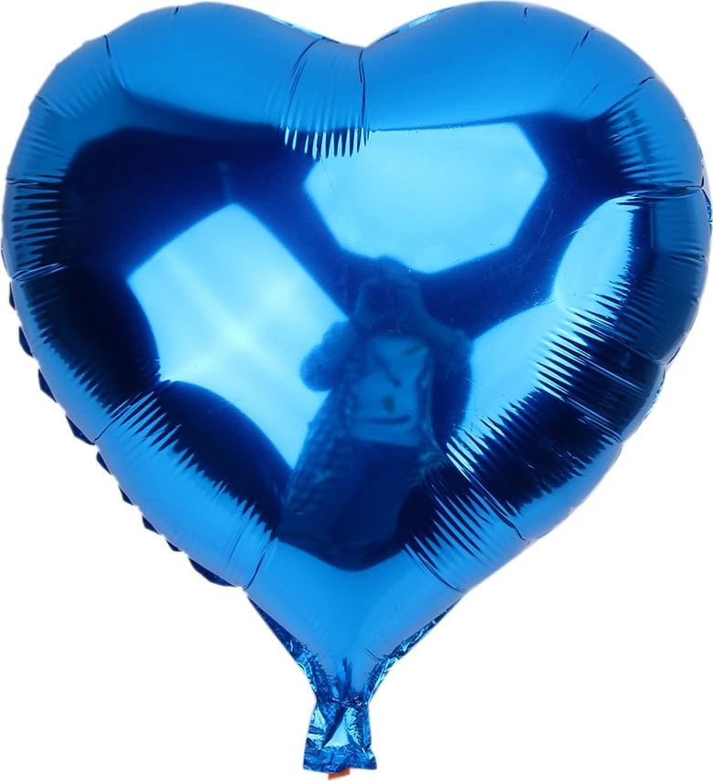 Balonë zemër K&A, blu