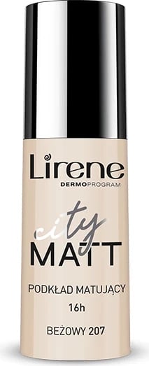 Krem pudër Lirene CITY MATT, Beige 207, 30 ml