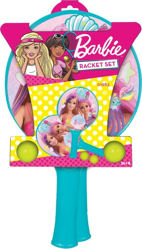 Set raketash Barbie për vajza