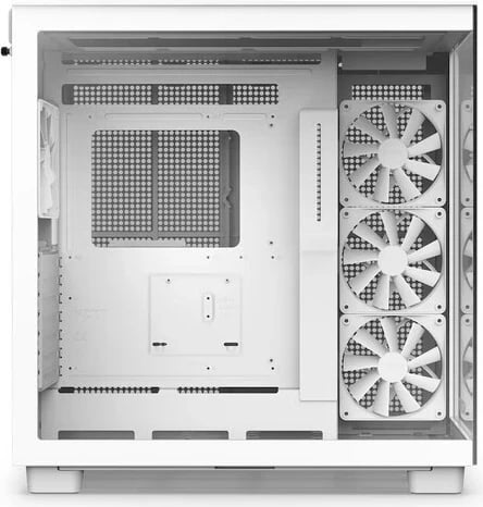 Kasë NZXT H9 Flow, Midi Tower, 4 x 120mm fan, e bardhë