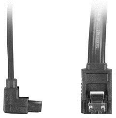 Kabllo Lanberg Cable SATA DATA III, 90", zezë