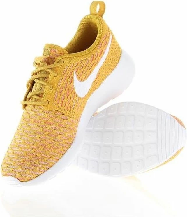 Atlete për femra Nike Rosherun Flyknit, portokalli