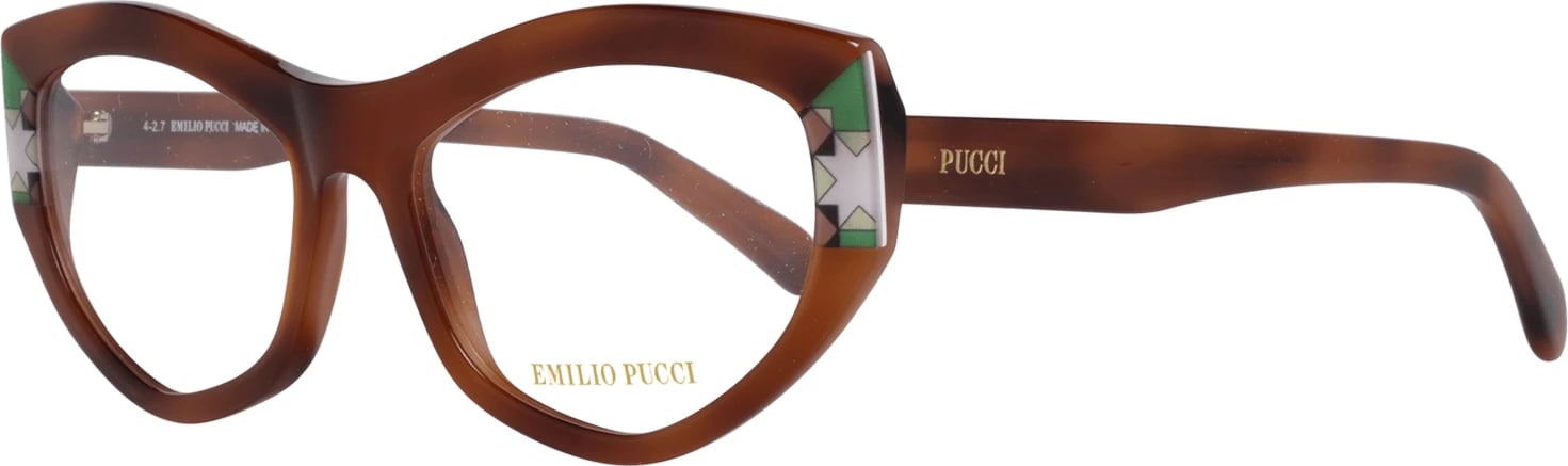 Korniza optike për femra Emilio Pucci, të kafta