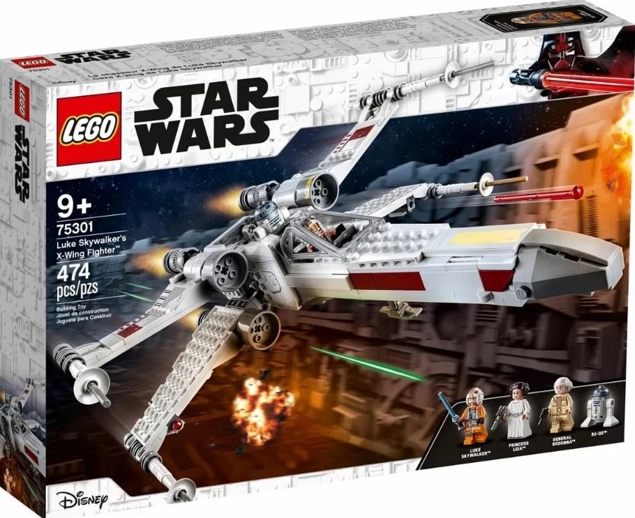 Lodër për fëmijë LEGO Star Wars 75301 Luke Skywalker's Fighter