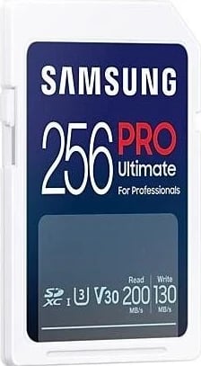 Kartelë kujtese Samsung PRO Ultimate SDXC, 256GB