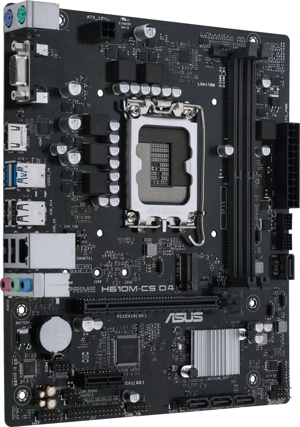 Pllakë amë ASUS Prime H610M-R D4-SI