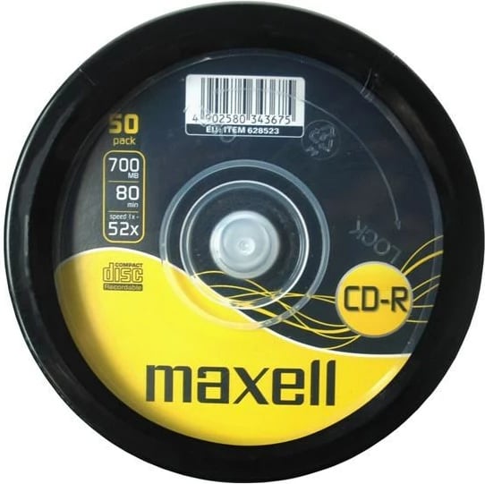 CD-R Maxell MAX27051 700 MB 52x 50 copë