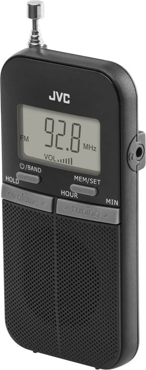 Radio portativ JVC RA-E411B, i zi