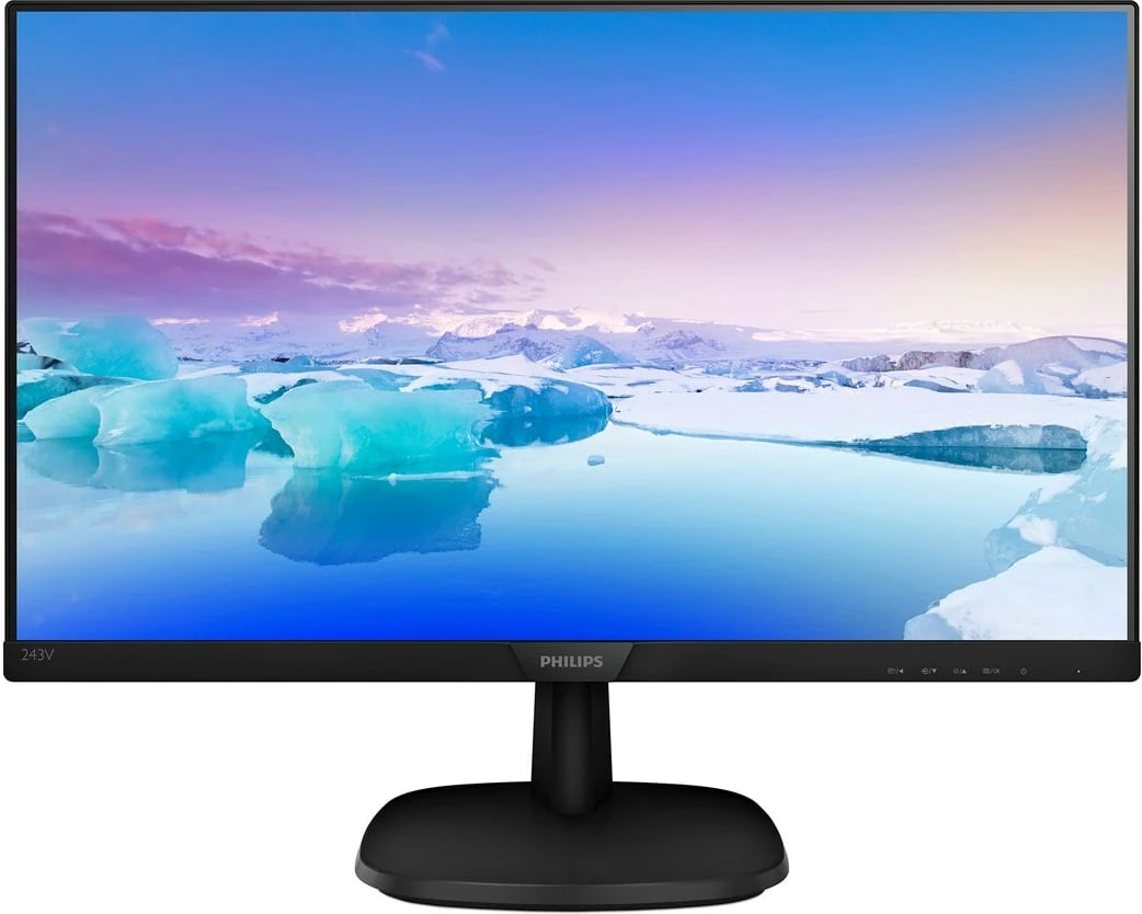 Monitor Philips V Line 243V7QDSB/00, 23.8",  Full HD, i zi 