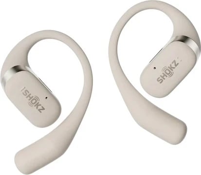 Kufje Wireless SHOKZ OpenFit, për Thirrje/Muzikë/Sport/Përdorim të Përditshëm, të Bardha