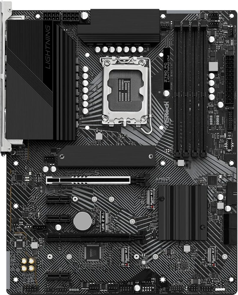 Pllakë amë Asrock Z790 PG Lightning/D4 Intel Z790 