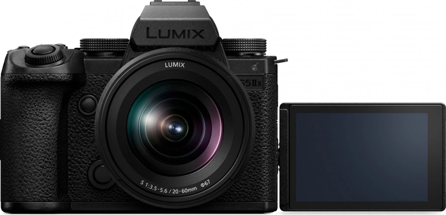 Kamera Panasonic LUMIX S DC-S5M2 me objektiv LUMIX S 20–60 mm, F3,5–5,6