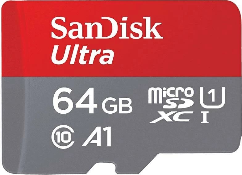 Kartelë MicroSD SanDisk Ultra 64GB