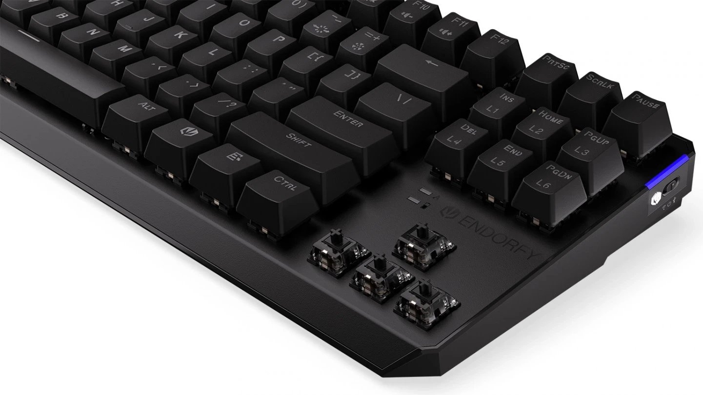 Tastierë Endorfy Thock TKL Wireless, e zezë