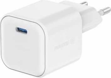 Karikues SWISSTEN GaN 1x USB-C 20W POWER DELIVERY, I bardhë