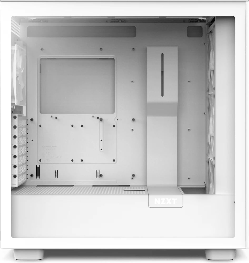 Kasë kompjuteri NZXT H7 Flow RGB White Midi ATX (CM-H71FW-R1) - e bardhë