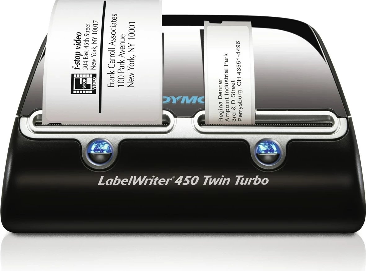 Printer etiketa DYMO LabelWriter 450 Twin Turbo, Direct thermal, Argjendtë