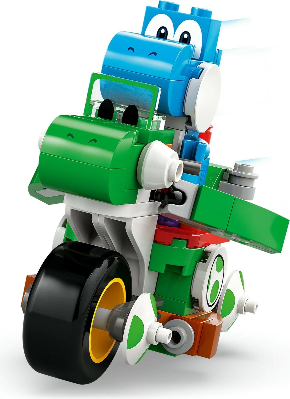 Set ndërtimi LEGO Mario Kart Yoshi Bike, 133 pjesë, shumëngjyrësh