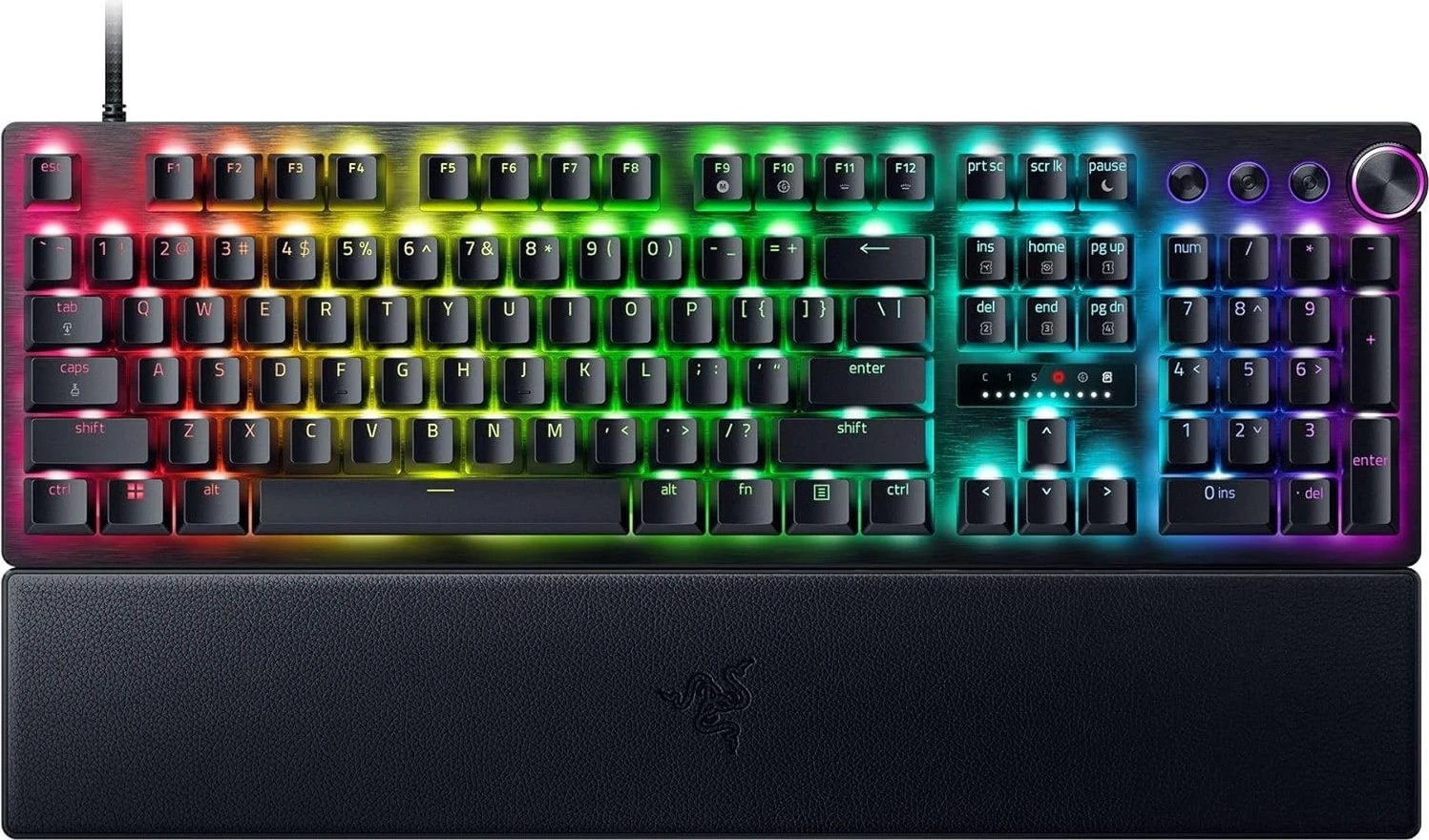 Tastierë për lojëra Razer Huntsman V3 Pro US, me ngjyra RGB