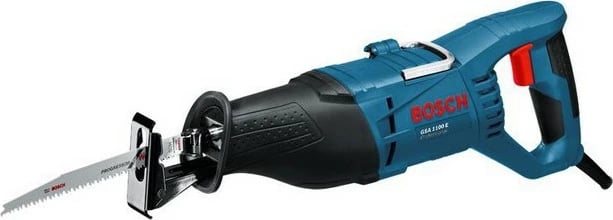 Sharrë elektrike Bosch GSA 1100 E Professional, 1100 W, e zezë/blu/e kuqe