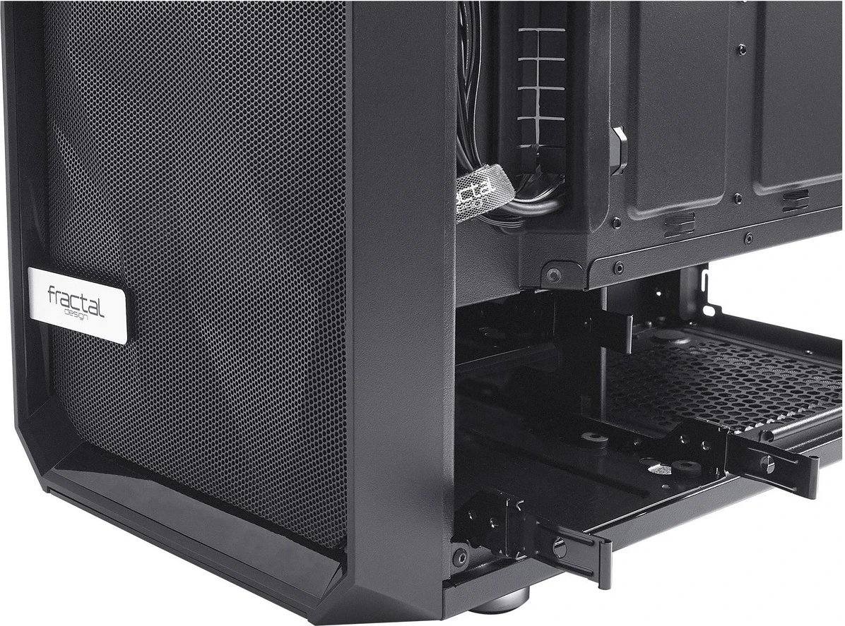 Kasë Fractal Design Meshify C, Midi Tower, e zezë