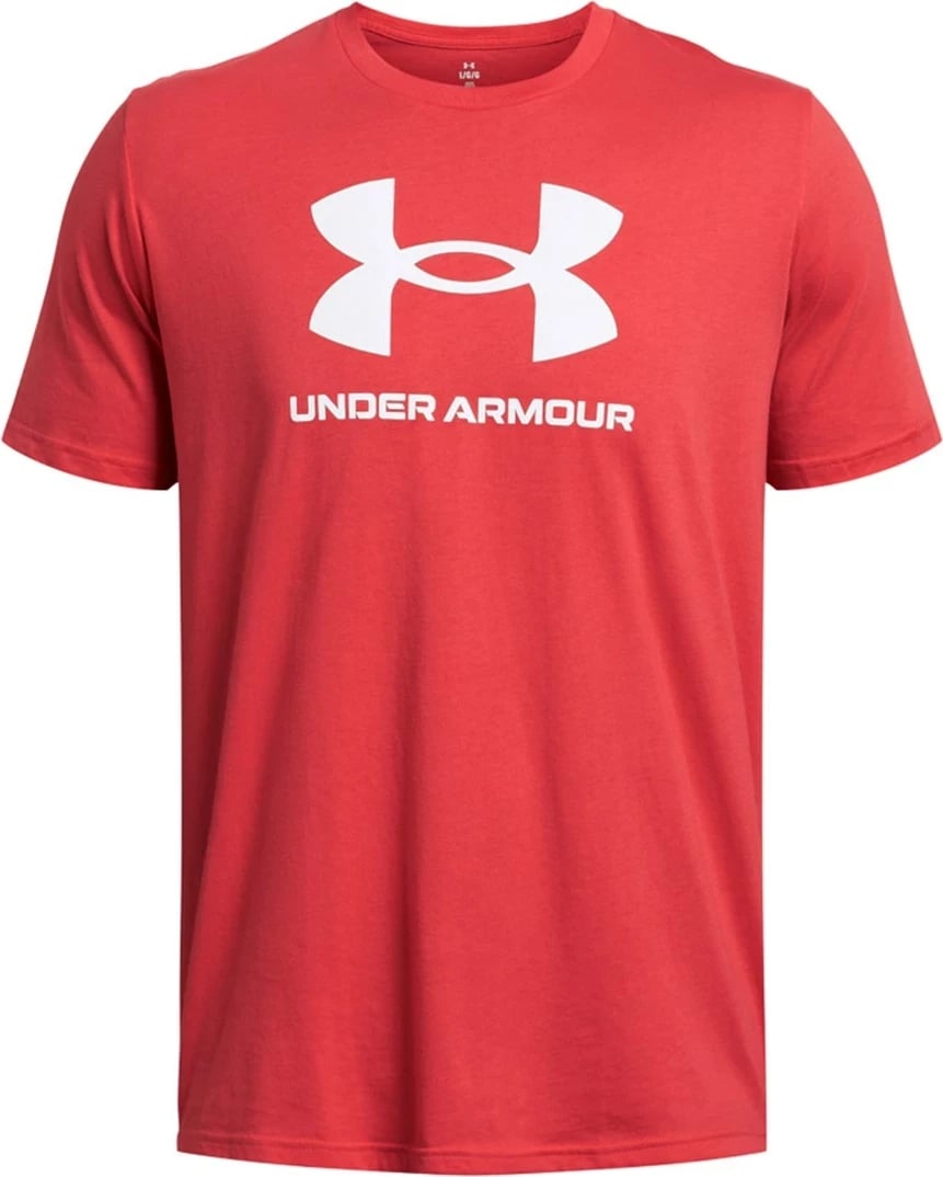 T-shirt Under Armour Sportstyle Logo për meshkuj, e kuqe