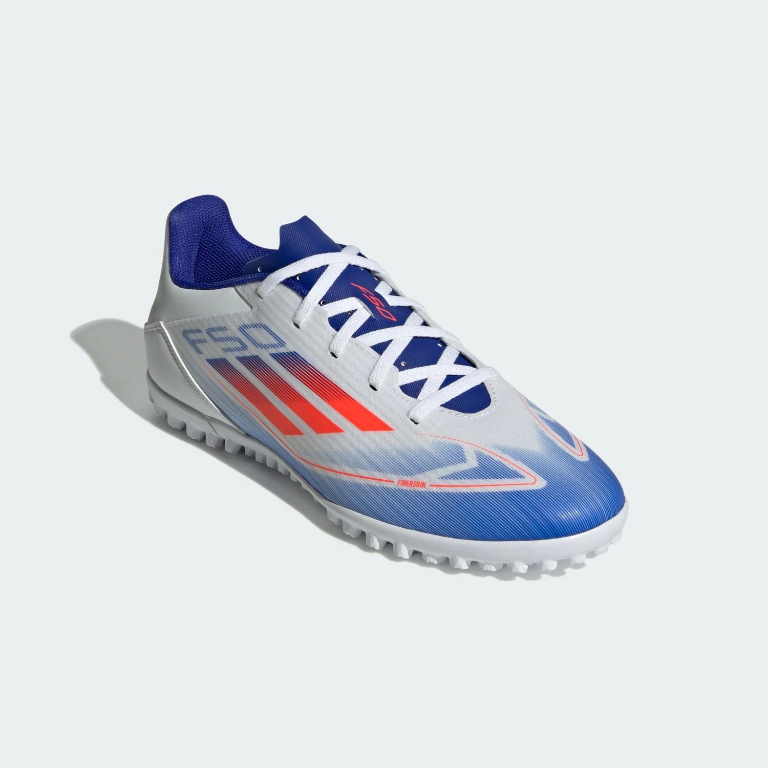 Atlete për meshkuj adidas F50 Club TF, të bardha