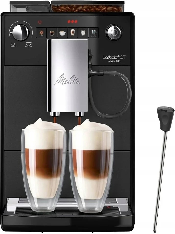 Makinë espresso Melitta Latticia F300-101, e zezë