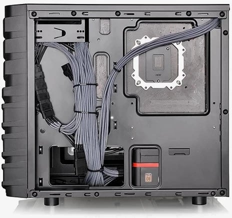 Kasë Thermaltake Versa H13 me dritare, e zezë