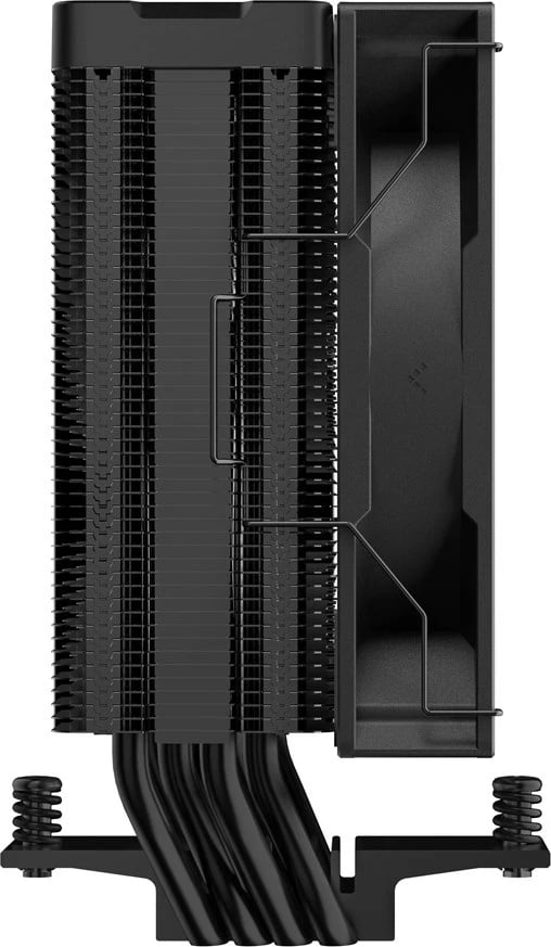 Ftohësi Procesori DEEPCOOL AG400 Digital BK ARGB, 12 cm, Zi