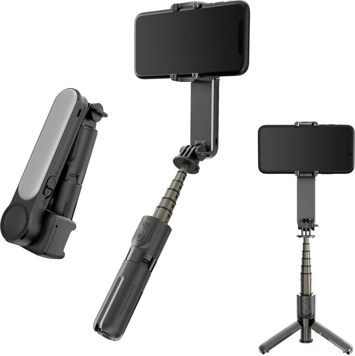 Gimbal Stabilizer Selfstick Tripod