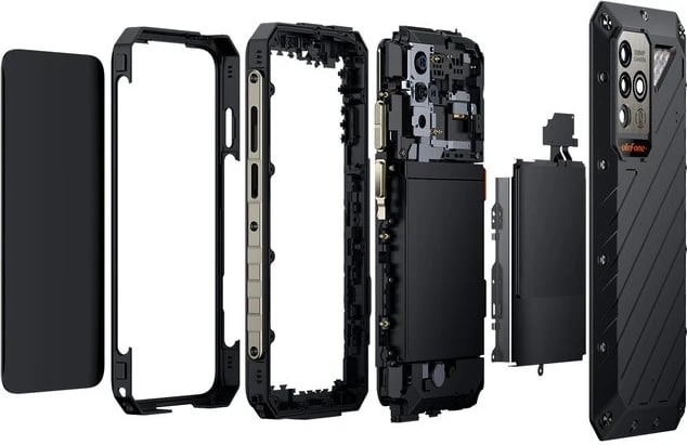 Smartphone Ulefone Power Armor 19, 12/256GB, ngjyrë e zezë