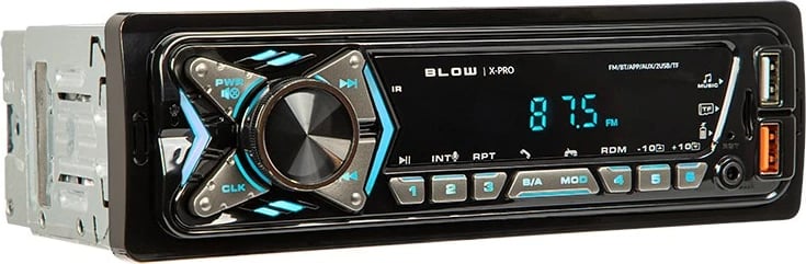 Radio për veturë BLOW X-PRO me MP3/USB/micro USB/BLUETOOTH, e zezë