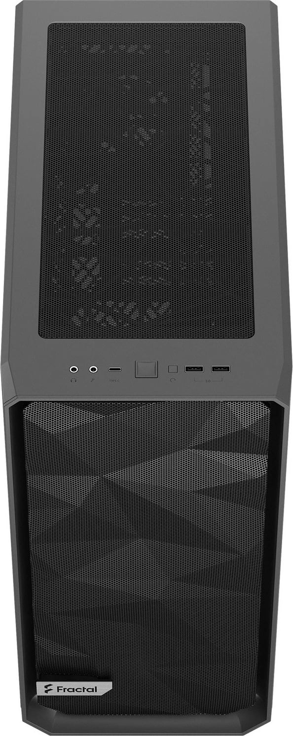 Kasë Fractal Design Meshify 2 Compact, Midi Tower, gri