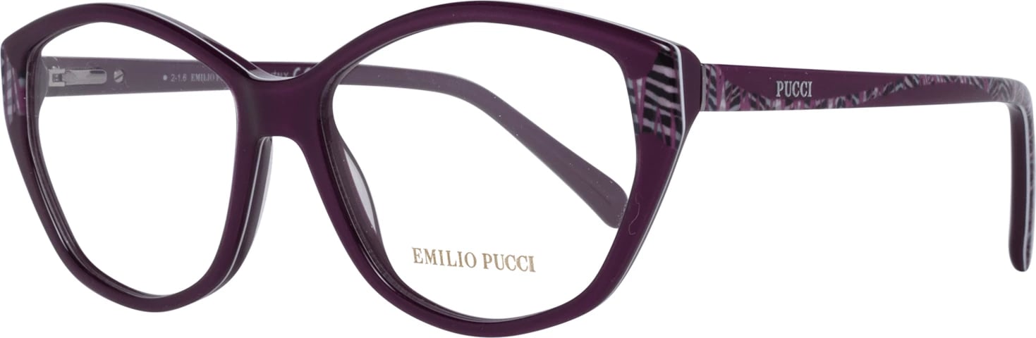 Korniza optike për femra Emilio Pucci, të vjollce