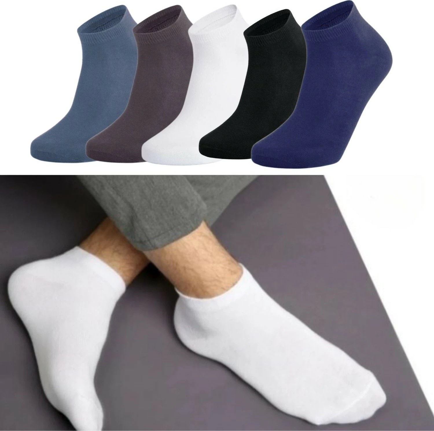 Çorape për meshkuj Kral Socks, set 5 copë