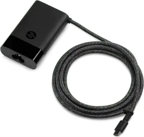 Karikues laptopi për HP/Compaq (671R2AA), USB-C, 65W, i zi