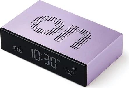 Orë me alarm Lexon Flip Premium LR152LL LCD, USB-C, vjollcë