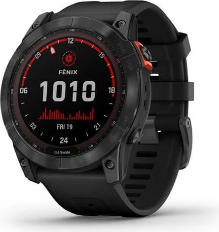 Smartwatch Garmin fenix 7X Solar, 16 GB, GPS, 96 g, E zezë