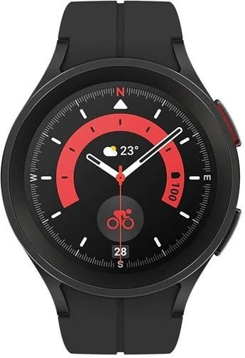 Smartwatch Samsung Galaxy 5 Pro, 45mm BT, e zezë