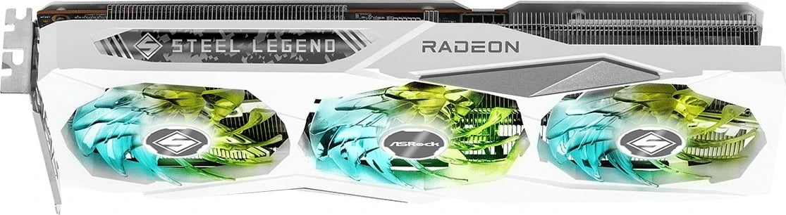 Kartë grafike Asrock RX7600 SL 8GO, AMD Radeon RX 7600 16 GB GDDR6, e bardhë