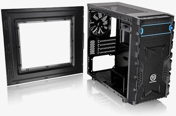 Kasë Thermaltake Versa H13 me dritare, e zezë