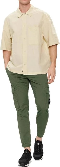 Pantallona për meshkuj Calvin Klein Jeans, të gjelbërta